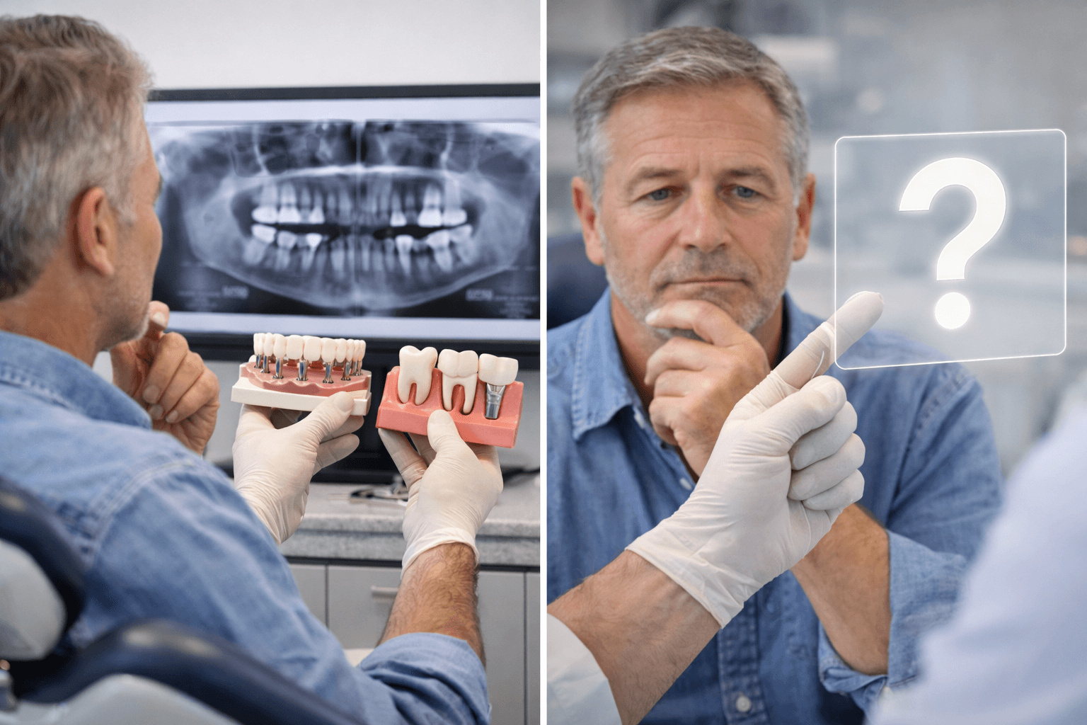 Dental implant decision and treatment planning